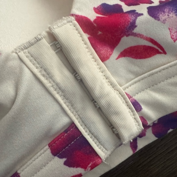 Catherines Pink and Purple Floral Bra - Picture 4 of 5